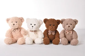 10 "4 Color sitting bear